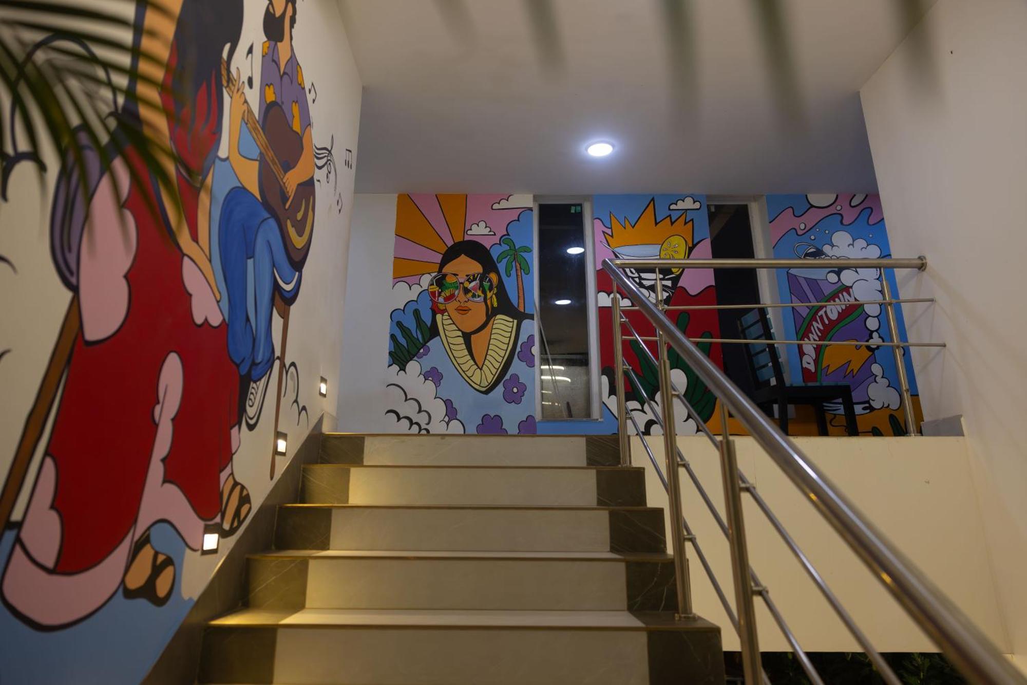 Downtown Hostels - Anjuna Eksteriør bilde