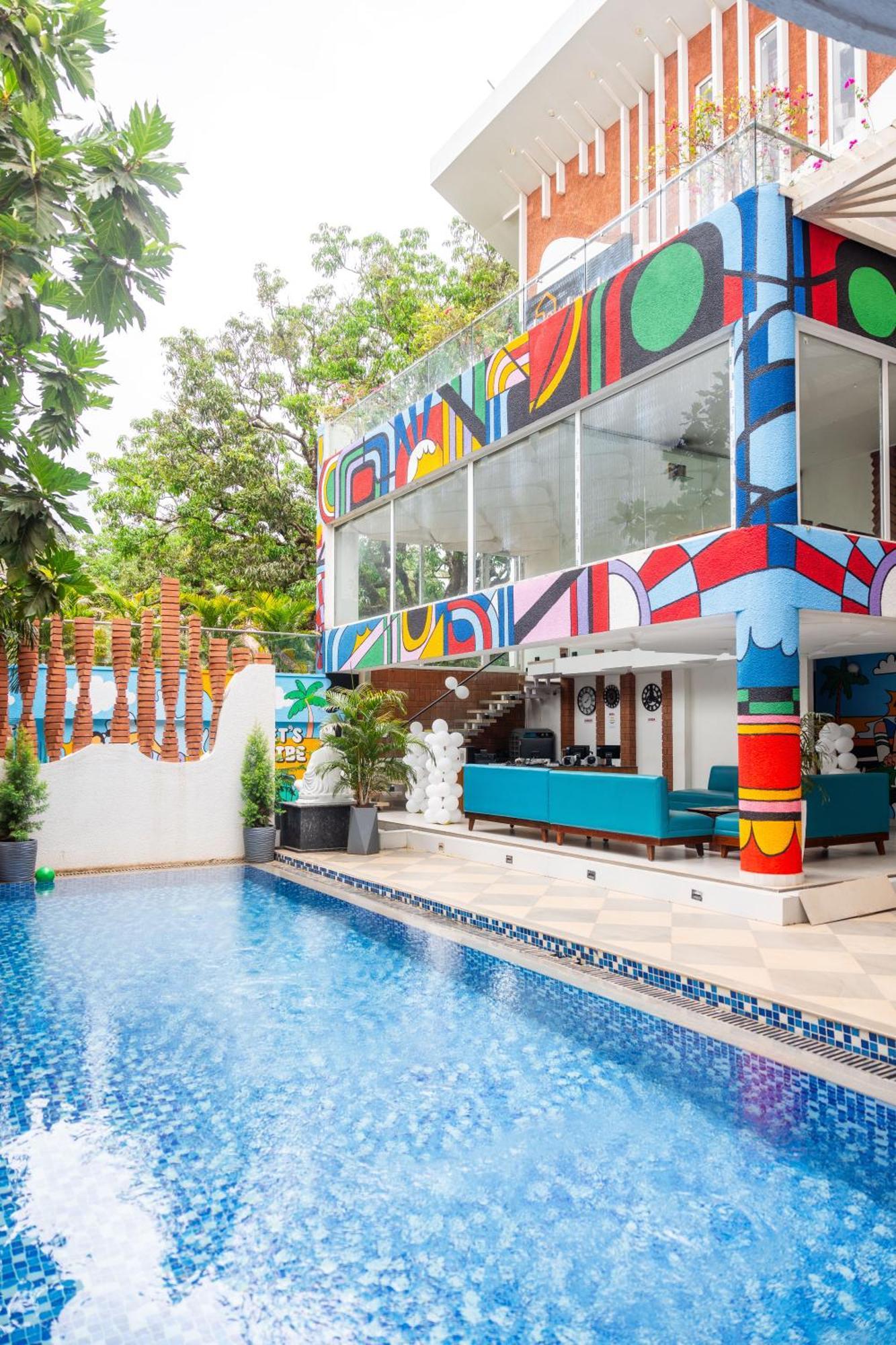 Downtown Hostels - Anjuna Eksteriør bilde