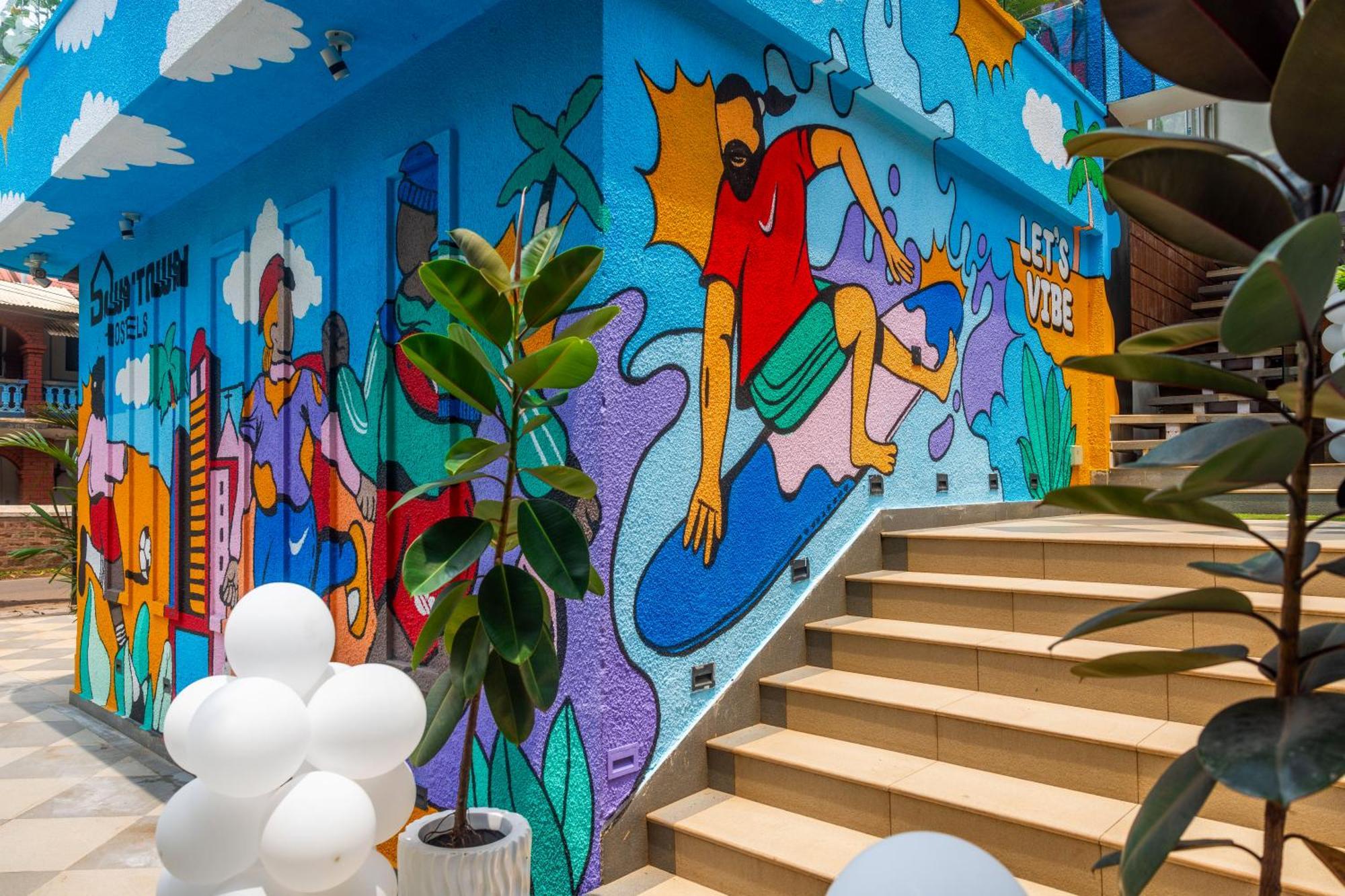 Downtown Hostels - Anjuna Eksteriør bilde