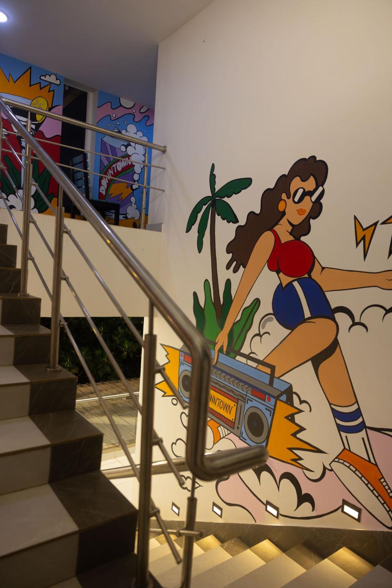 Downtown Hostels - Anjuna Eksteriør bilde