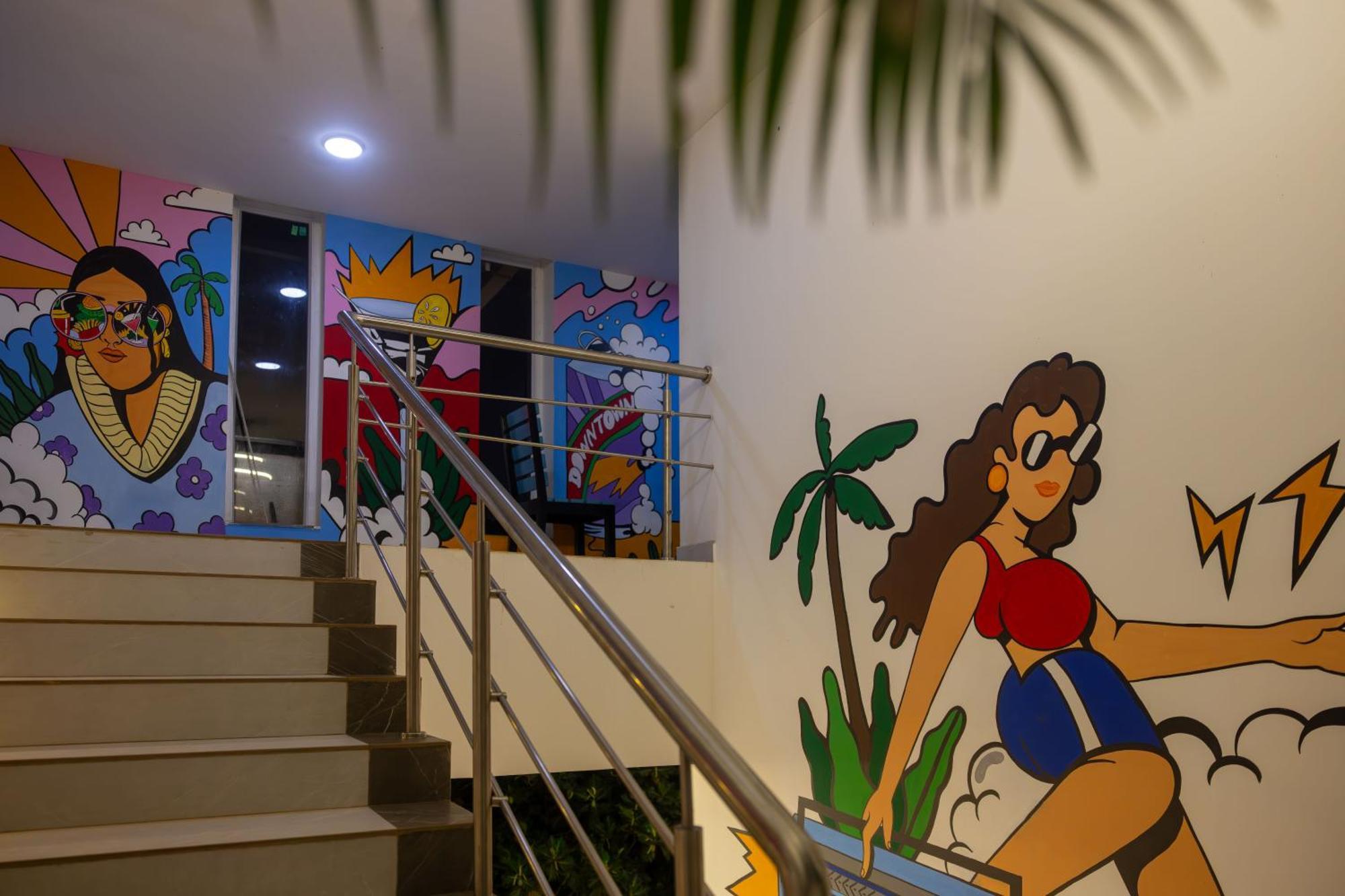 Downtown Hostels - Anjuna Eksteriør bilde